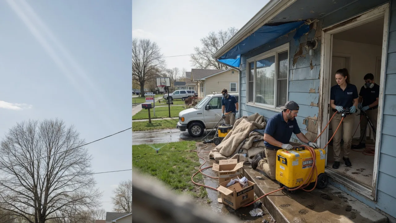 Basement Flood Cleanup in Brockton, MT near me